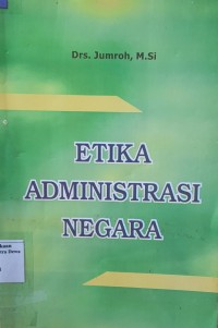 Image of Etika Administrasi Negara