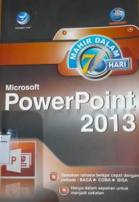 Image of Microsoft Power Point 2013