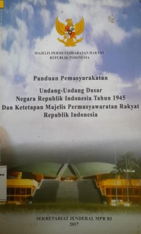 Image of Panduan Pemasyarakatan UUD Negara RI Tahun 1945