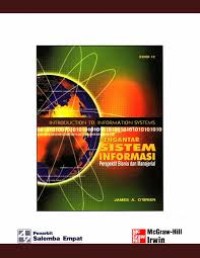 Image of Pengantar Sistem Informasi (Perspektif Bisnis dan Manajerial)